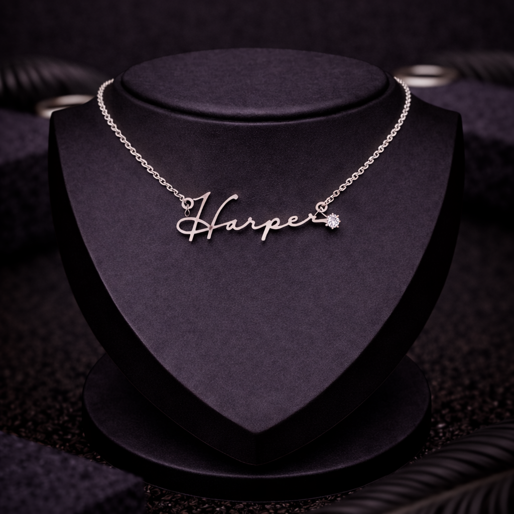 Premium Single Name Necklace
