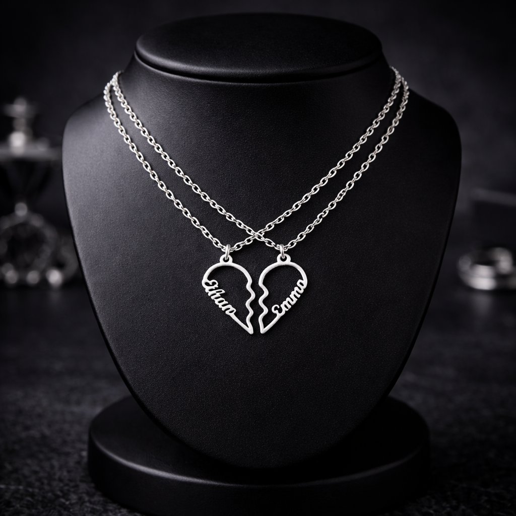 Couple Name Necklace