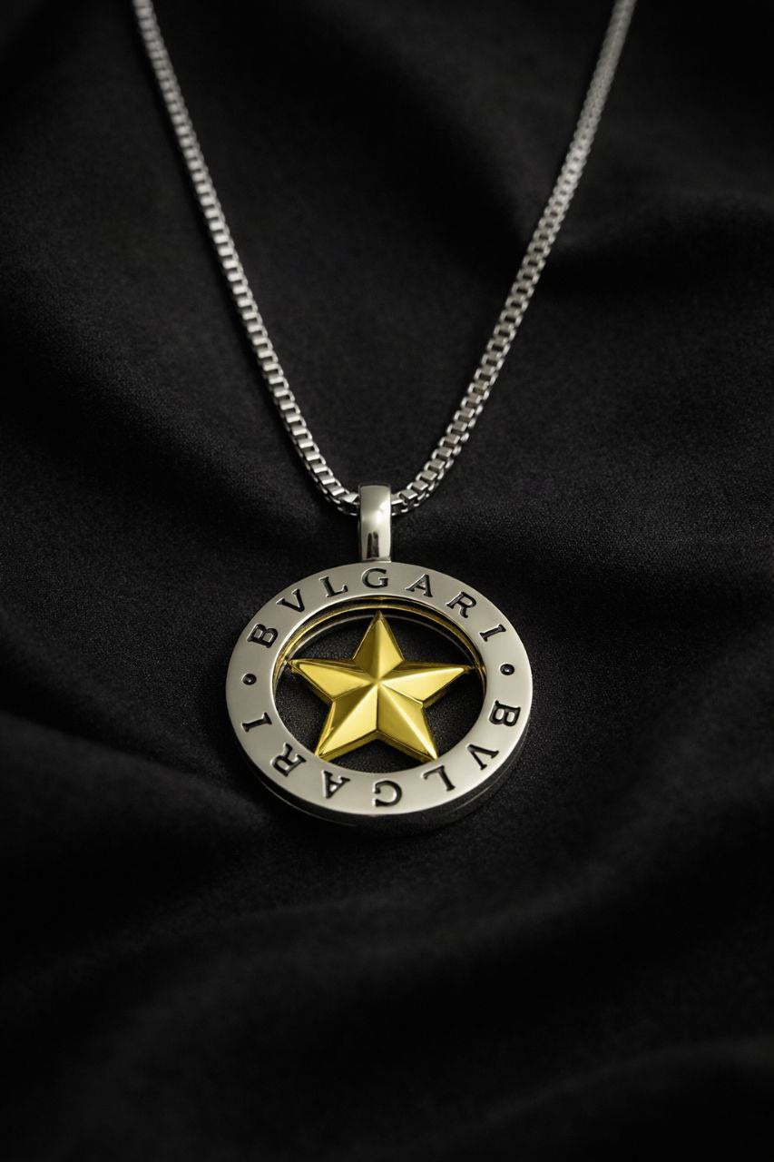 Golden Stardust Layered Star Bvlgari