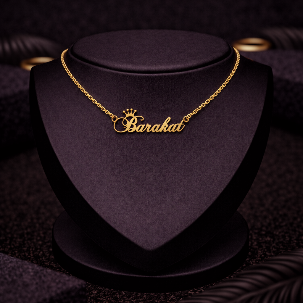 Single Name Necklace