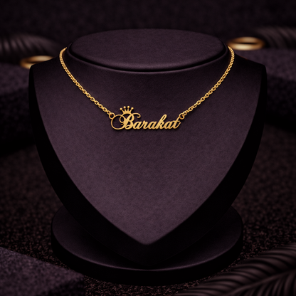 Single Name Necklace