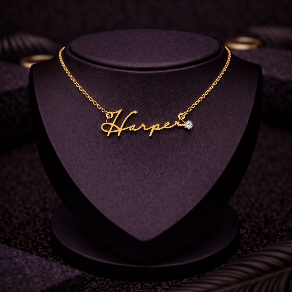 Single Name Necklace