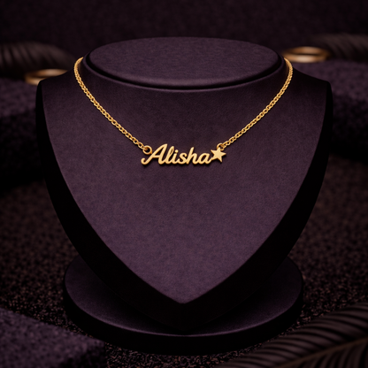 Single Name Necklace