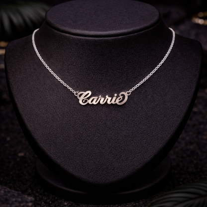 Single Name Necklace