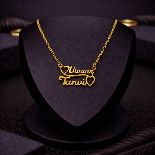 Couple Name Necklace