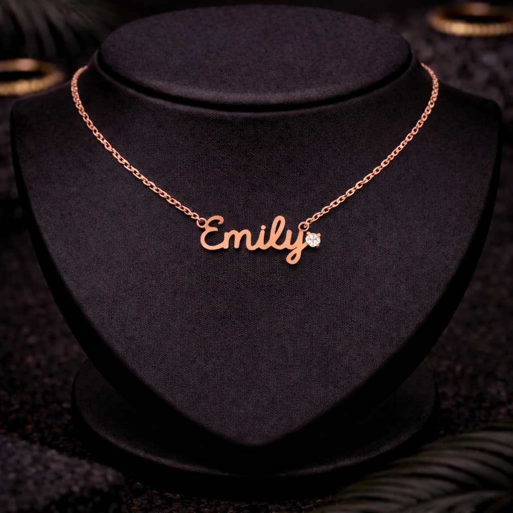 Premium Single Name Necklace