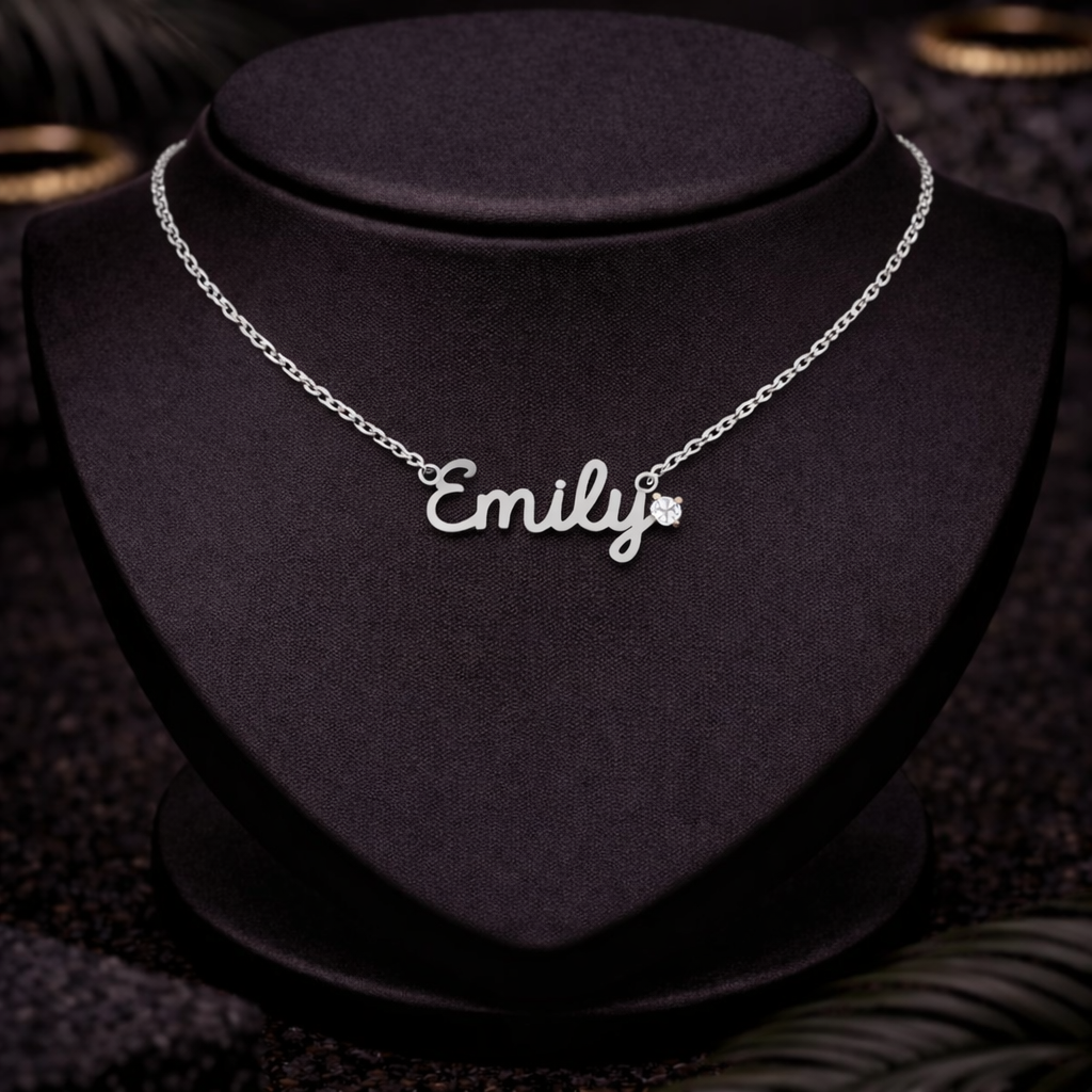 Premium Single Name Necklace