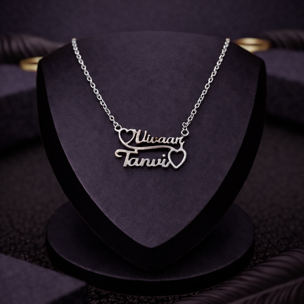 Couple Name Necklace