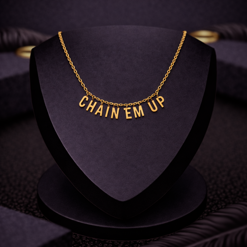 Premium Single Name Necklace