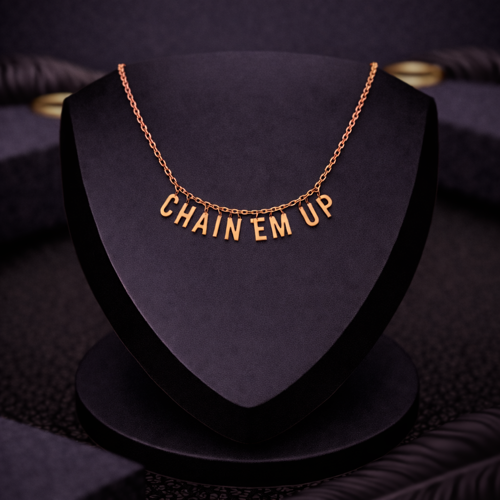 Premium Single Name Necklace