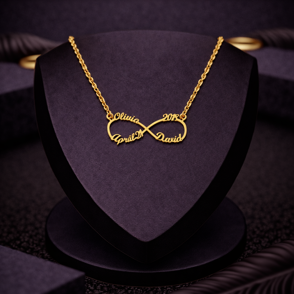 Couple Name Necklace