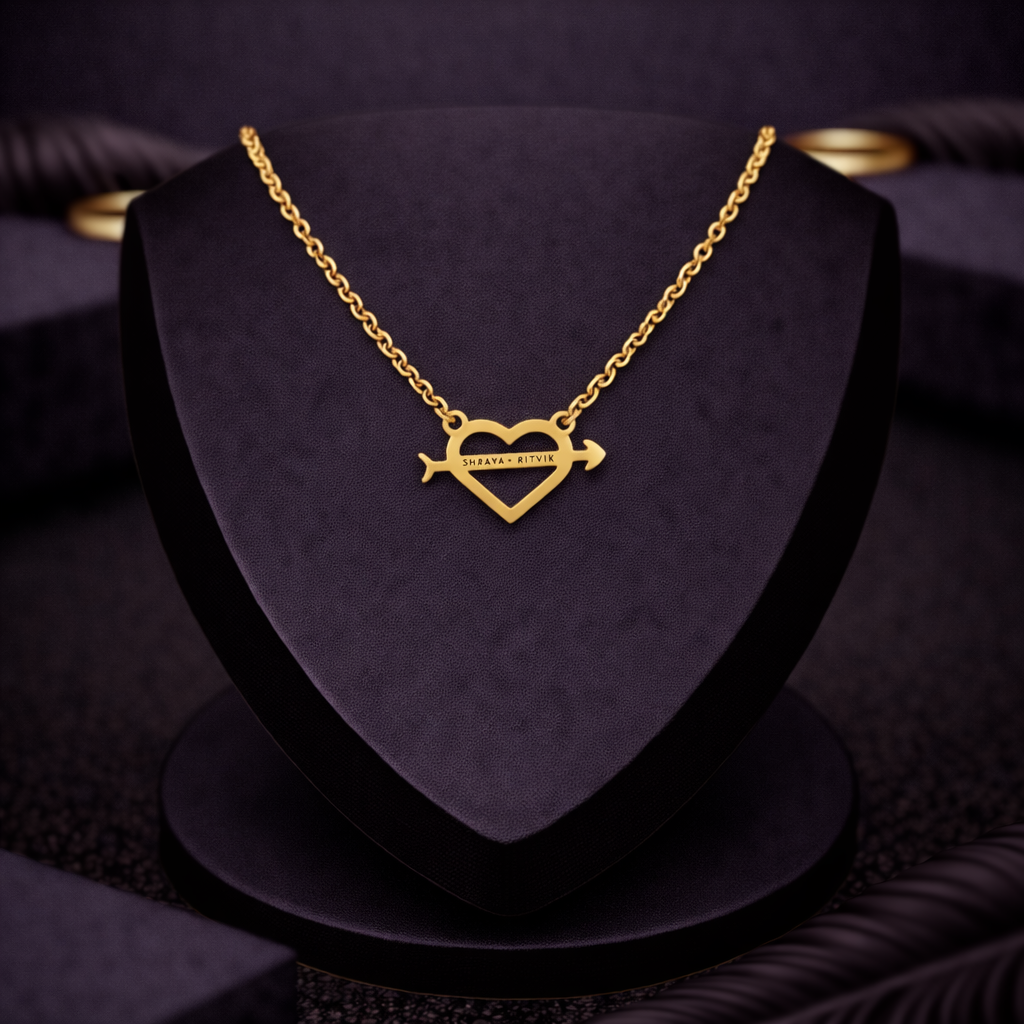 Couple Name Necklace