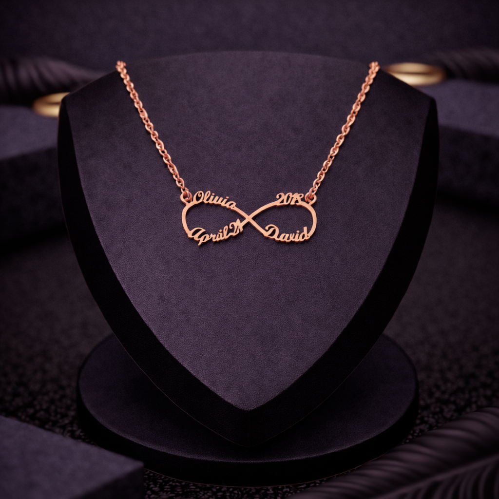 Couple Name Necklace