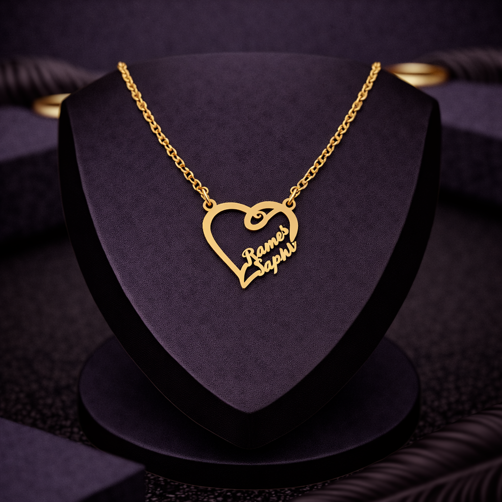 Couple Name Necklace