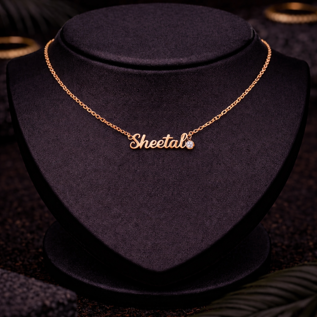 Premium Single Name Necklace