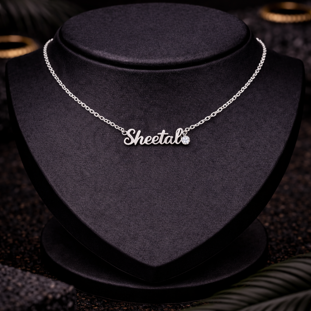 Premium Single Name Necklace