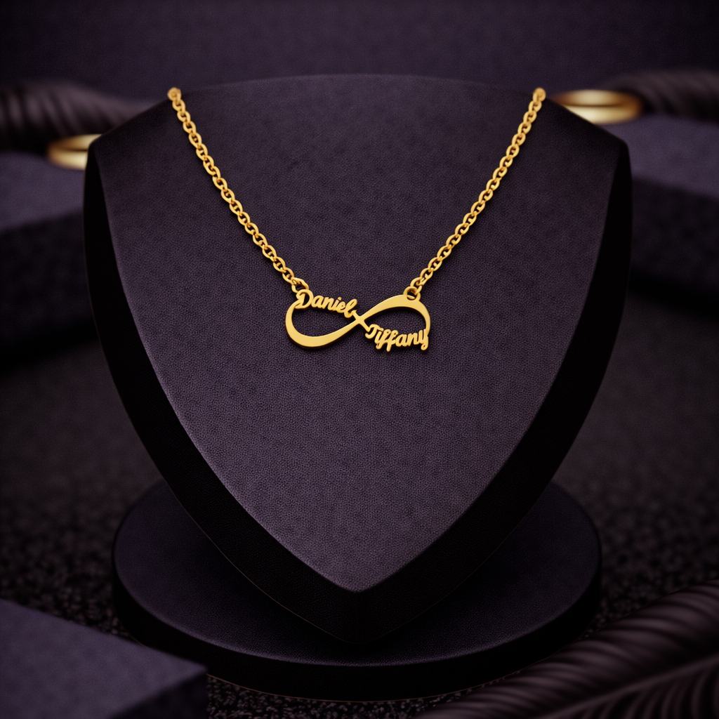 Couple Name Necklace