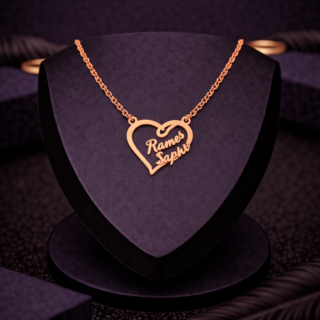 Couple Name Necklace