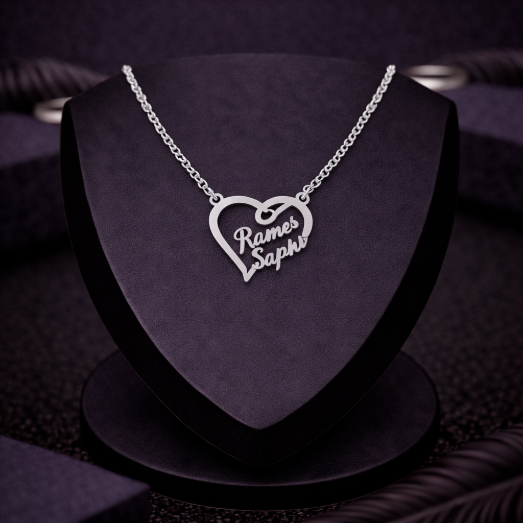 Couple Name Necklace