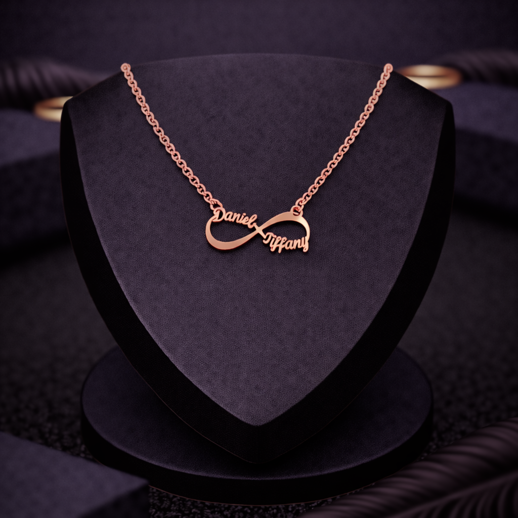 Couple Name Necklace