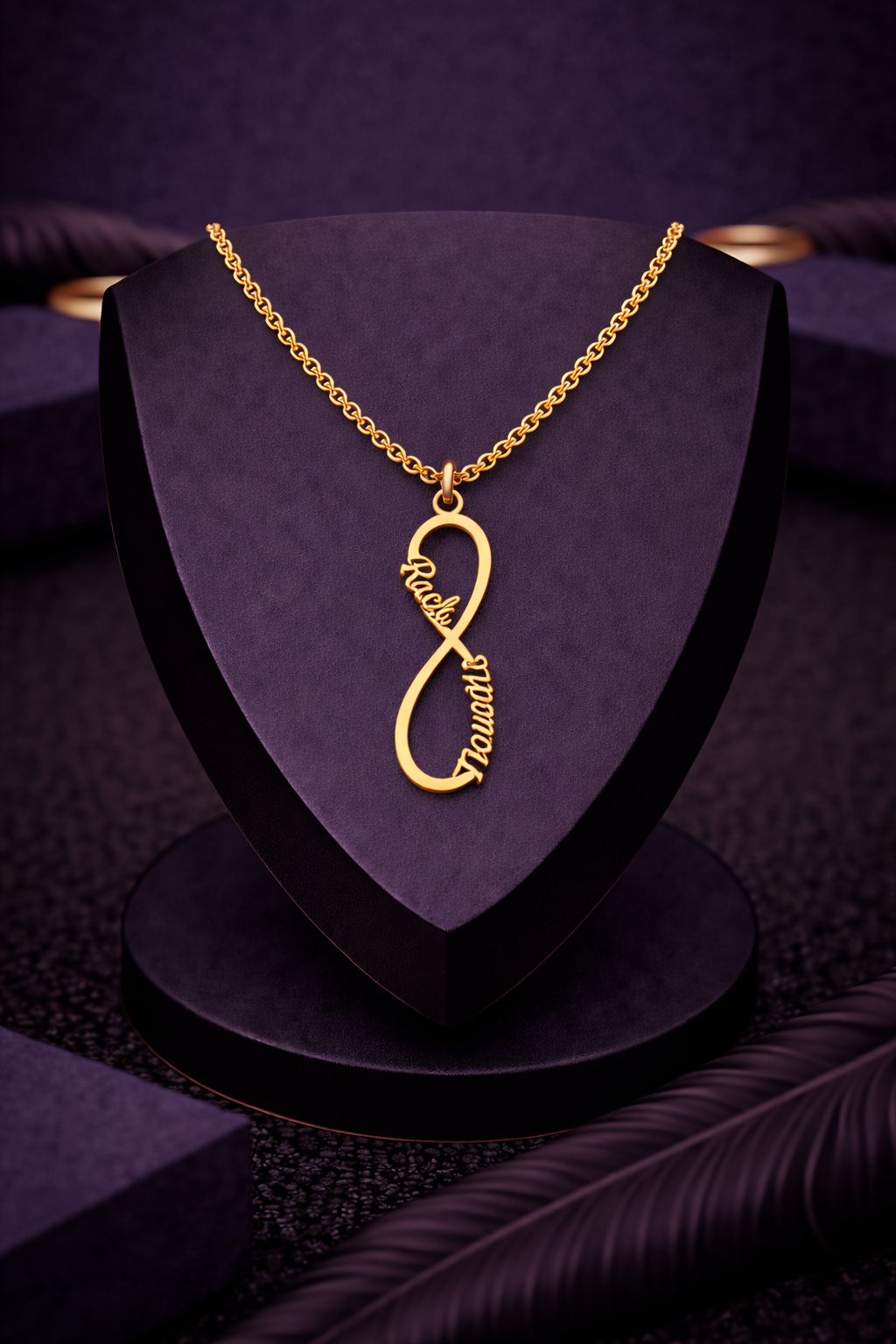 Couple Name Necklace