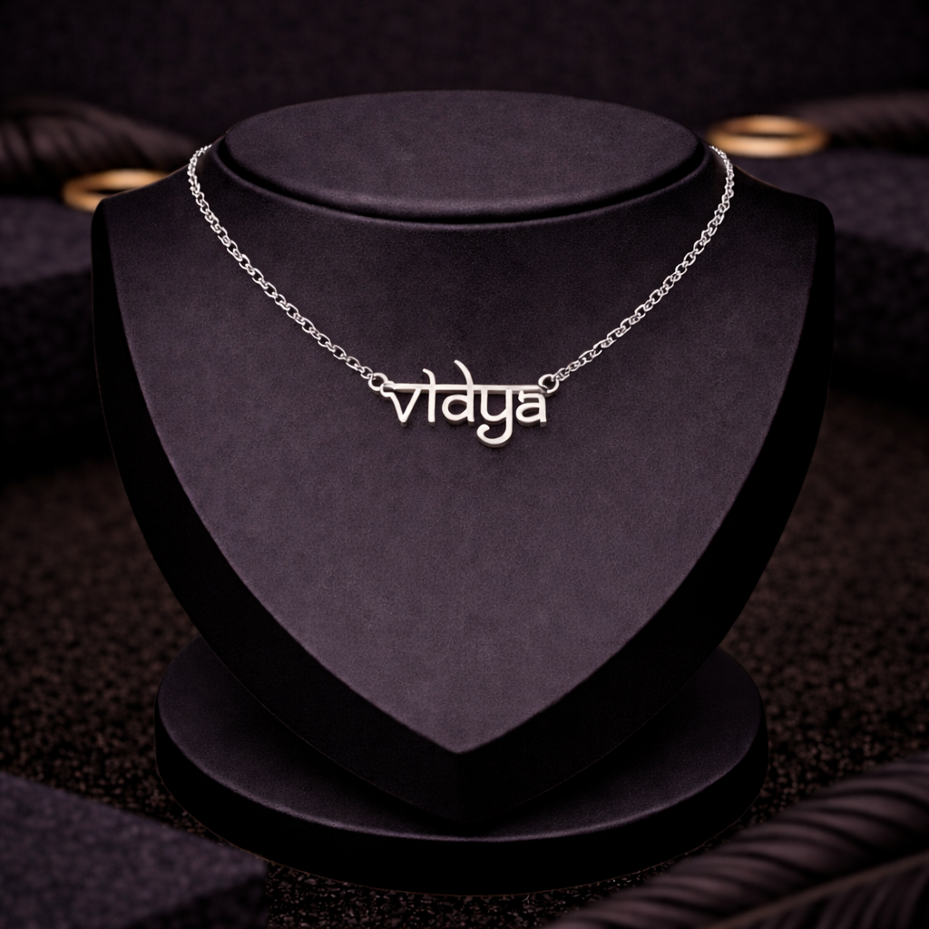 Language Single Name Necklace
