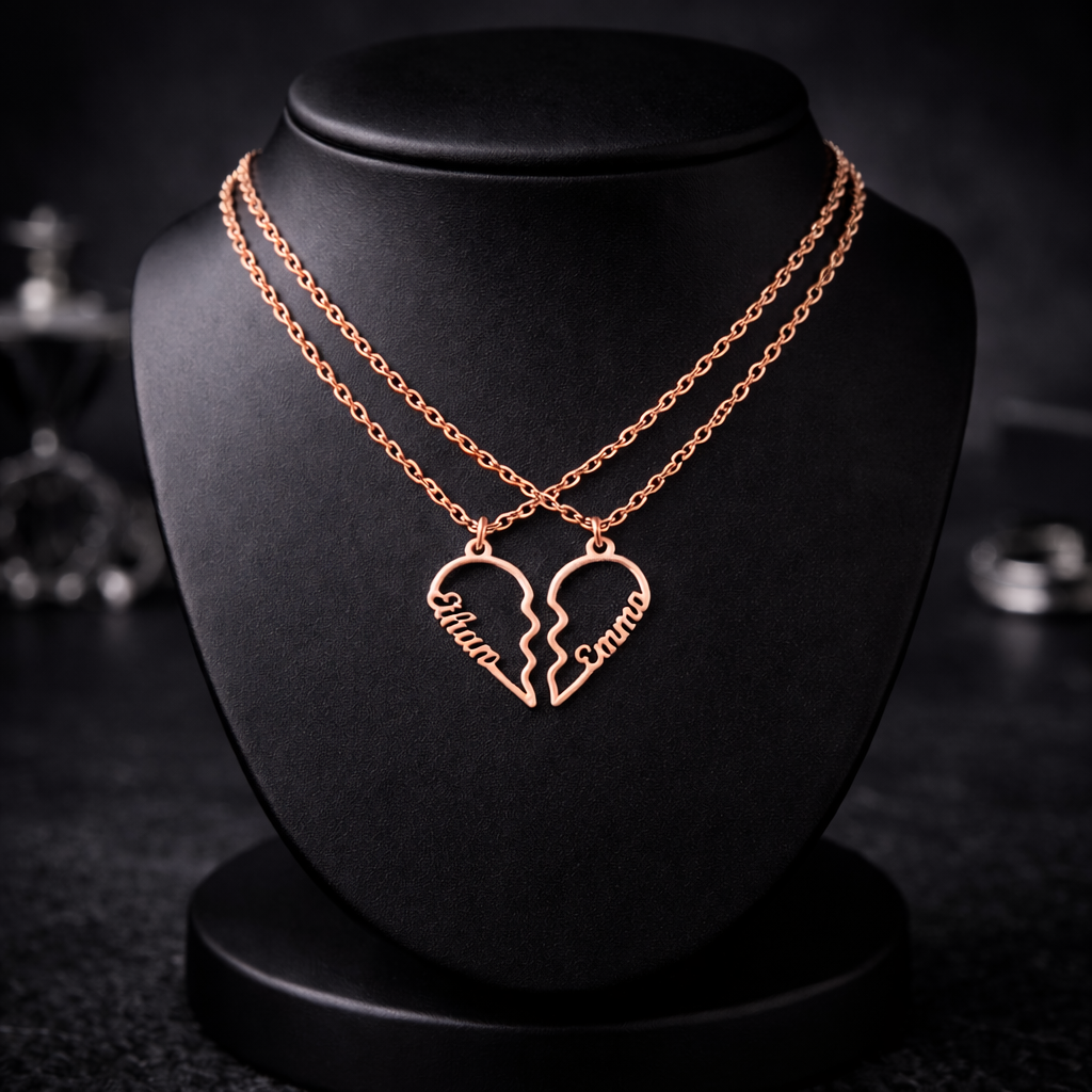 Couple Name Necklace