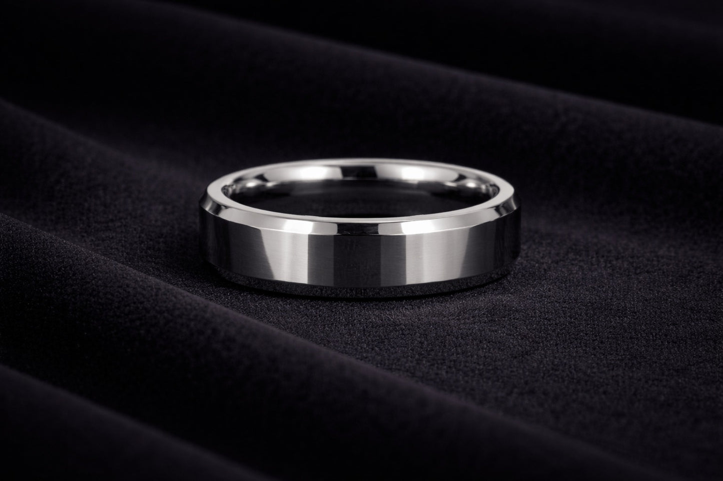 Modern Bevel Ring