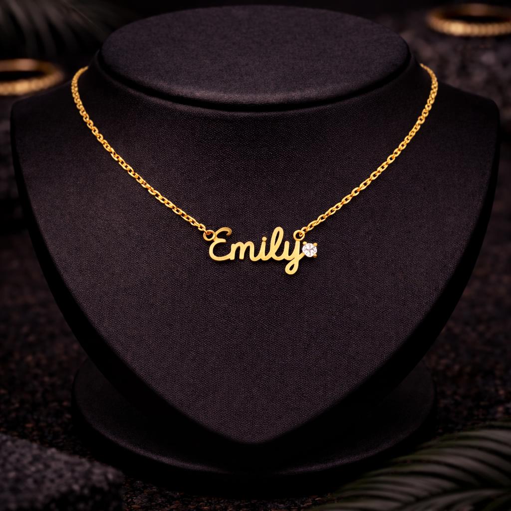Single Name Necklace