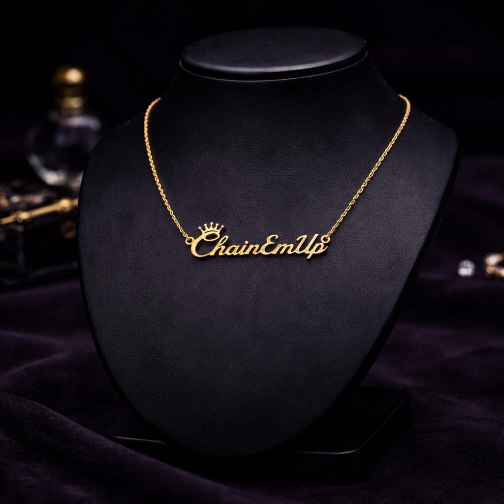 Single Name Necklace