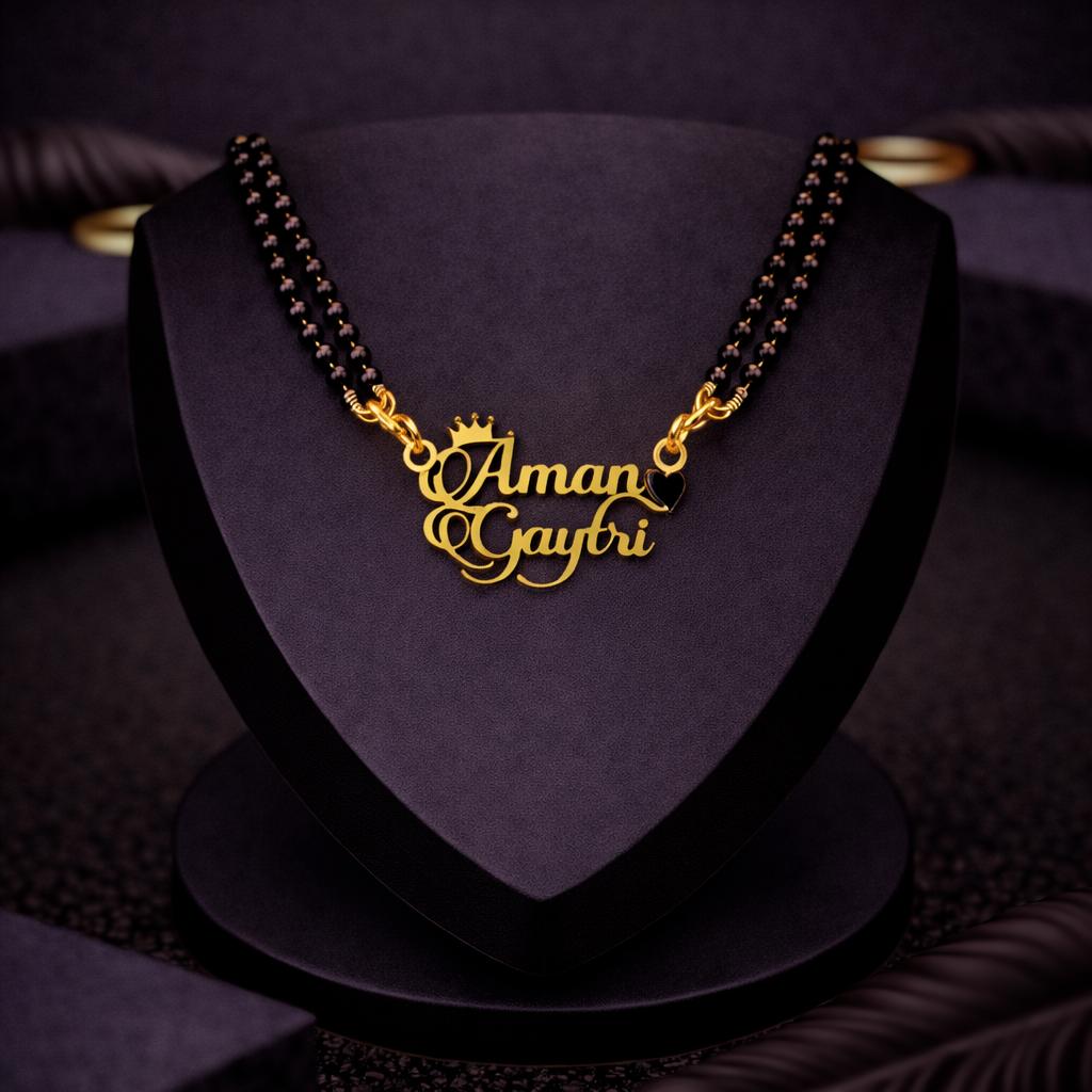 Couple Name Necklace