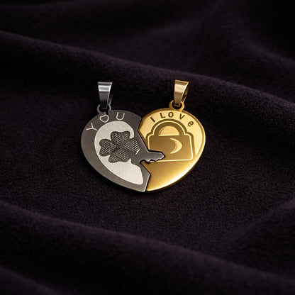 Twin Heart Unity Pendant