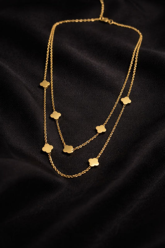 Cascade Layered Necklace