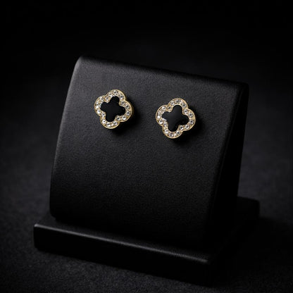 Noir Clover Set Necklace